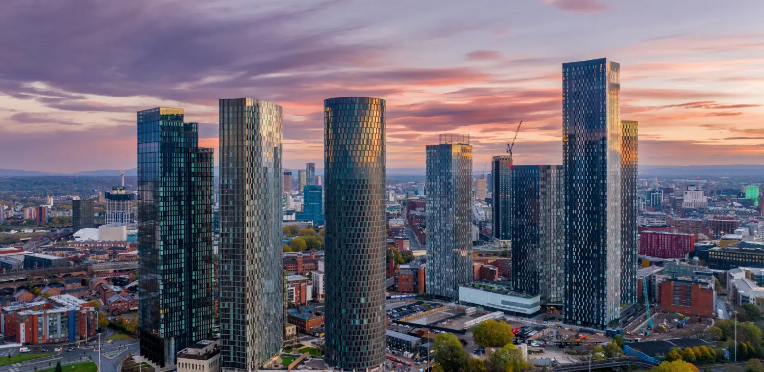 View of Manchester where we provide financial advice